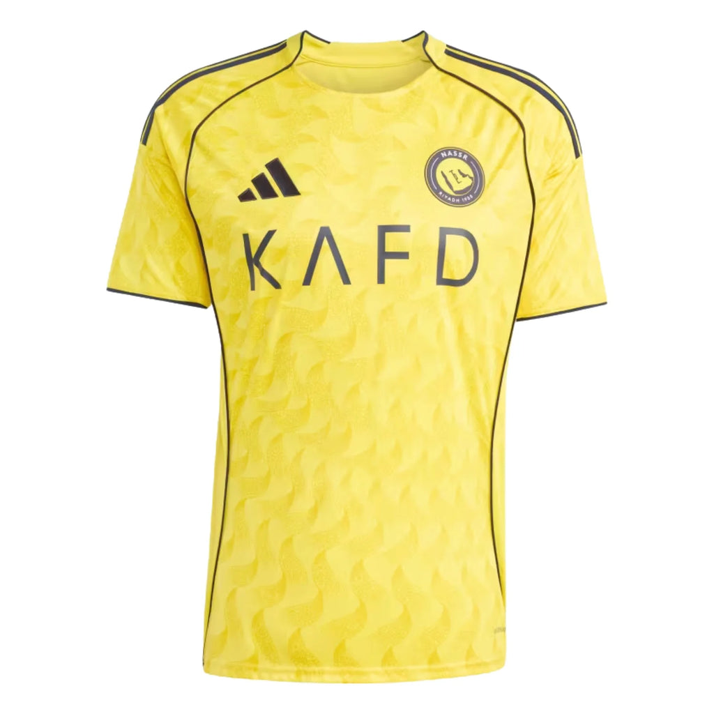 Al Nassr Jersey 2025 (Champions League and League patch not available)