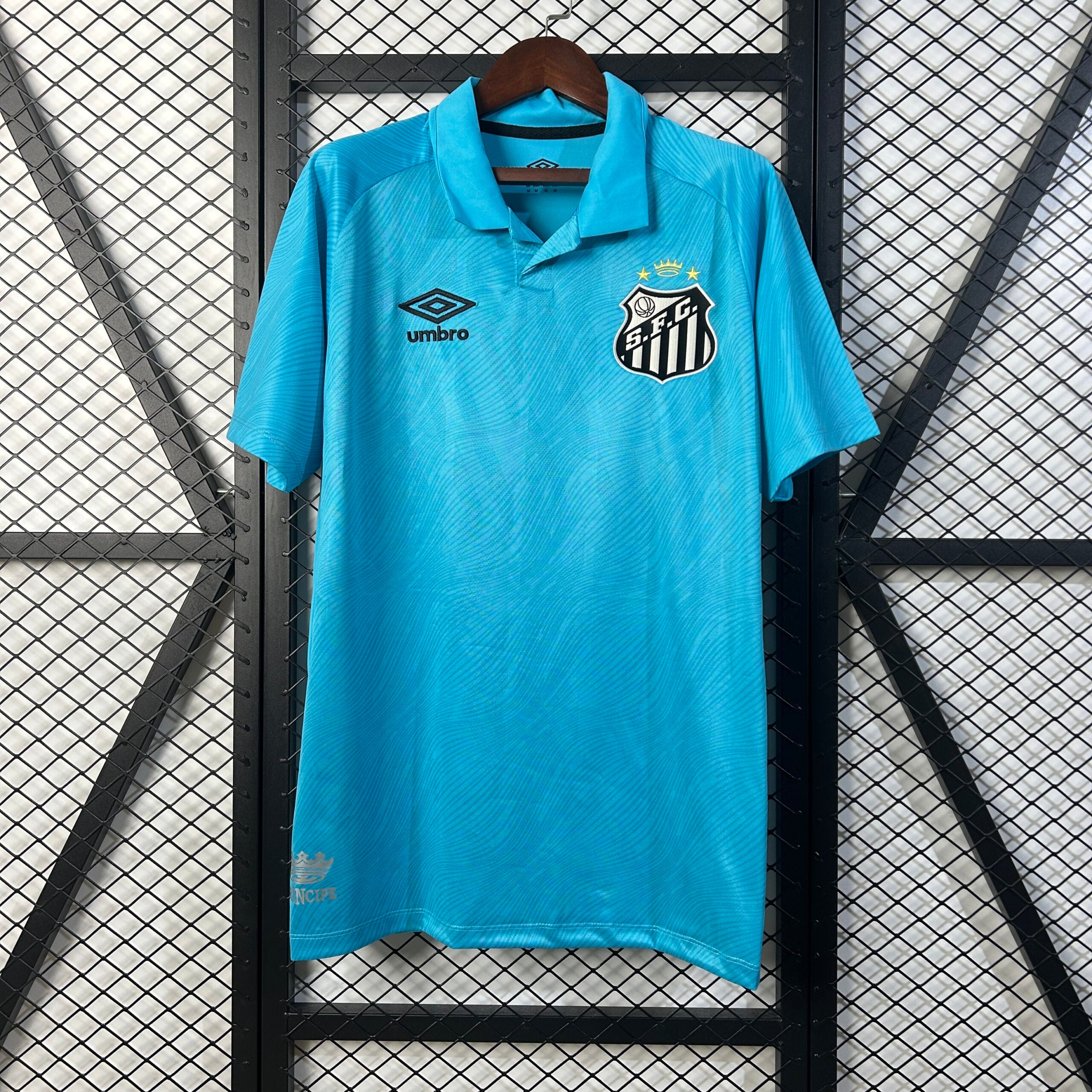 Santos Jersey 2025 (Champions League and League patch not available)