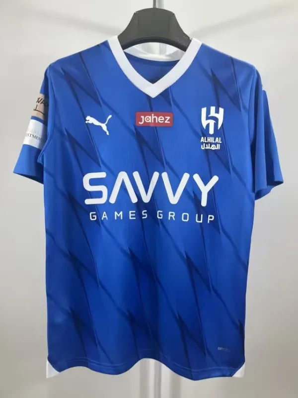 Al Hilal Jersey 2023 (Champions League and League patch not available)