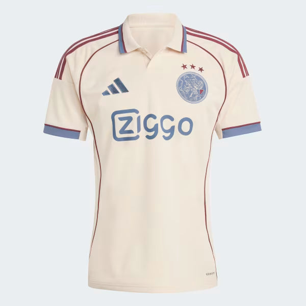 Ajax Jersey 2025 (Champions League and League patch not available)
