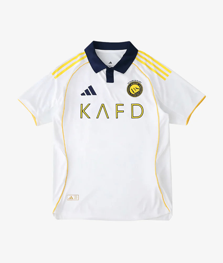 Al Nassr Jersey 2025 (Champions League and League patch not available)