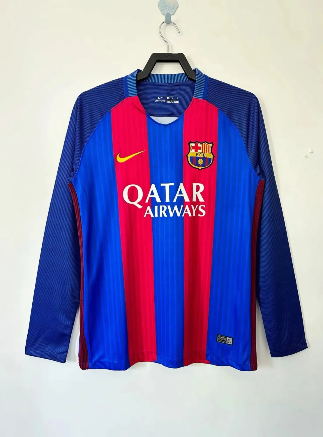 Barcelona Jersey 2016 (Champions League And League Patch Not Available)