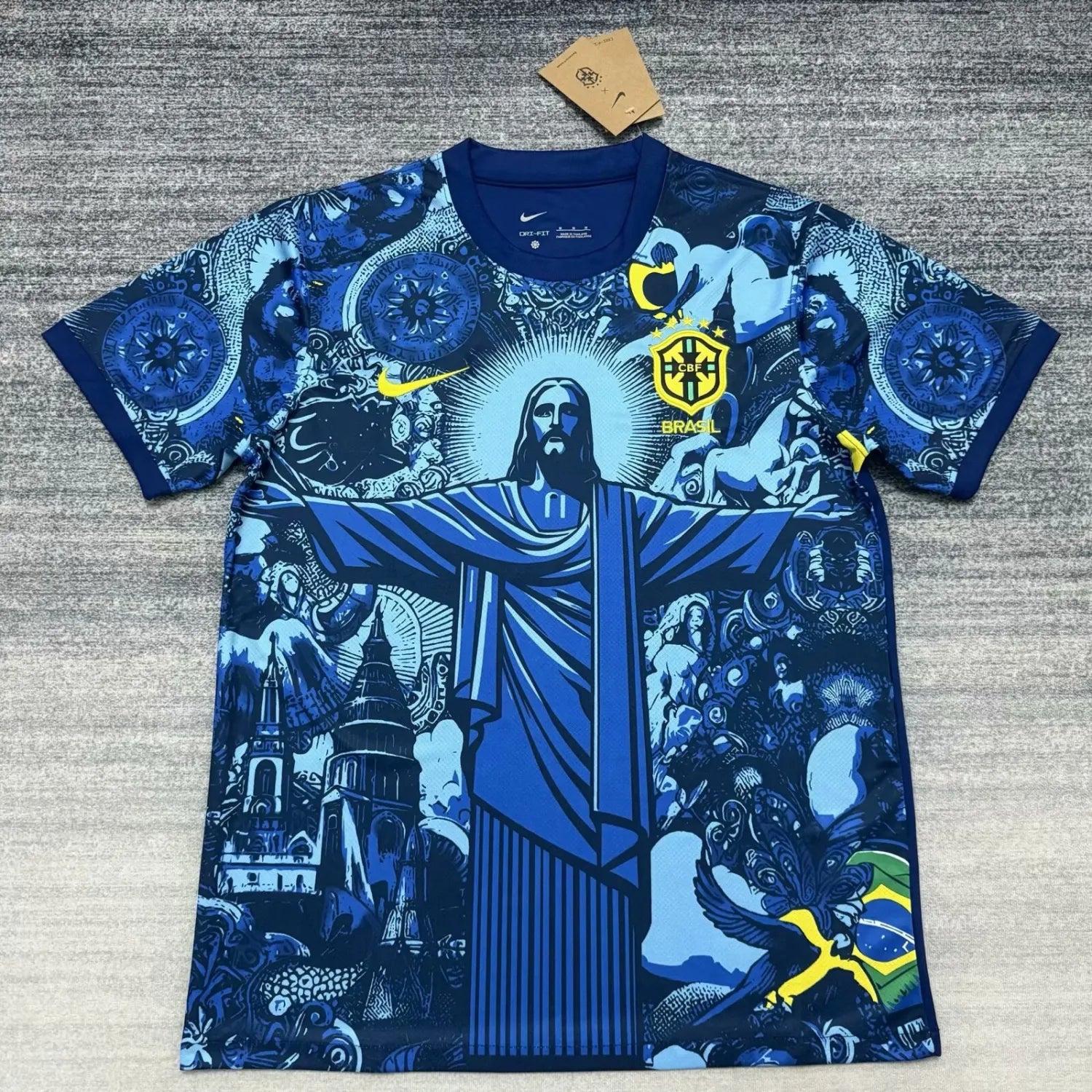 Brazil Concept Jersey (Champions League Patch Not Available)
